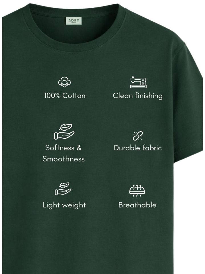 ADRO Men Sports Printed T-shirt