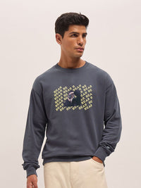 THE BEAR HOUSE Men Graphic Print Sweatshirt