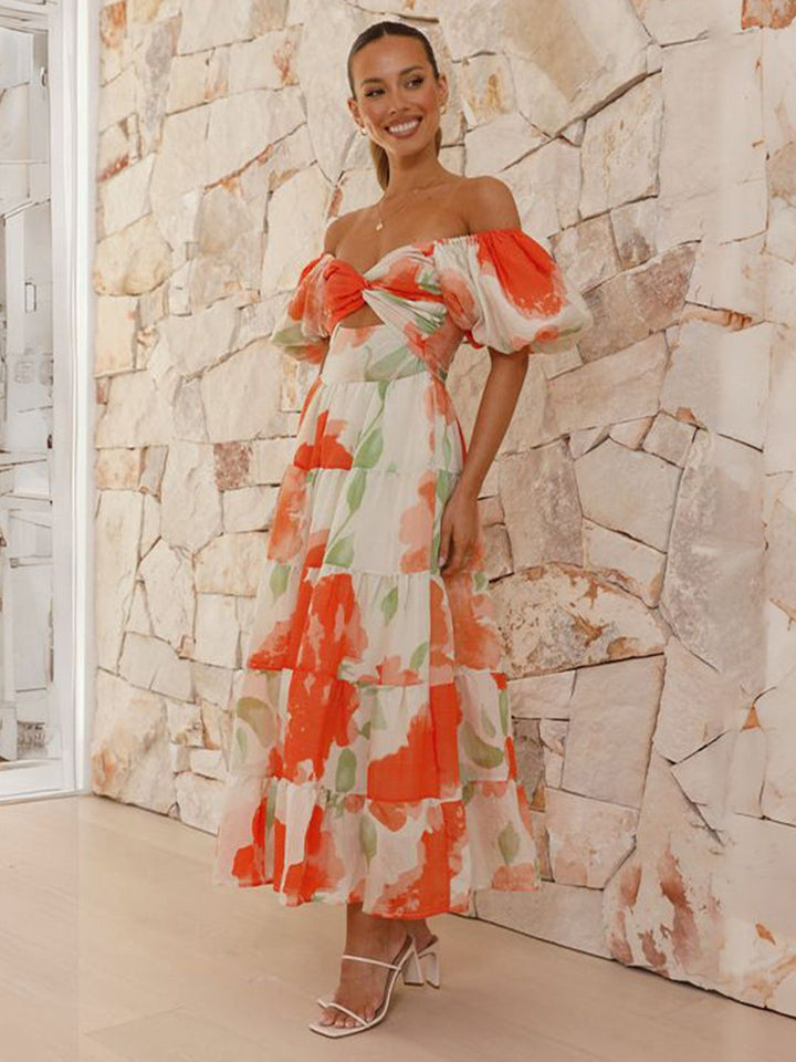 all about you Floral Print Maxi Dress