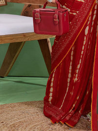 Saree mall Women Block Print Sarees With Blouse Piece