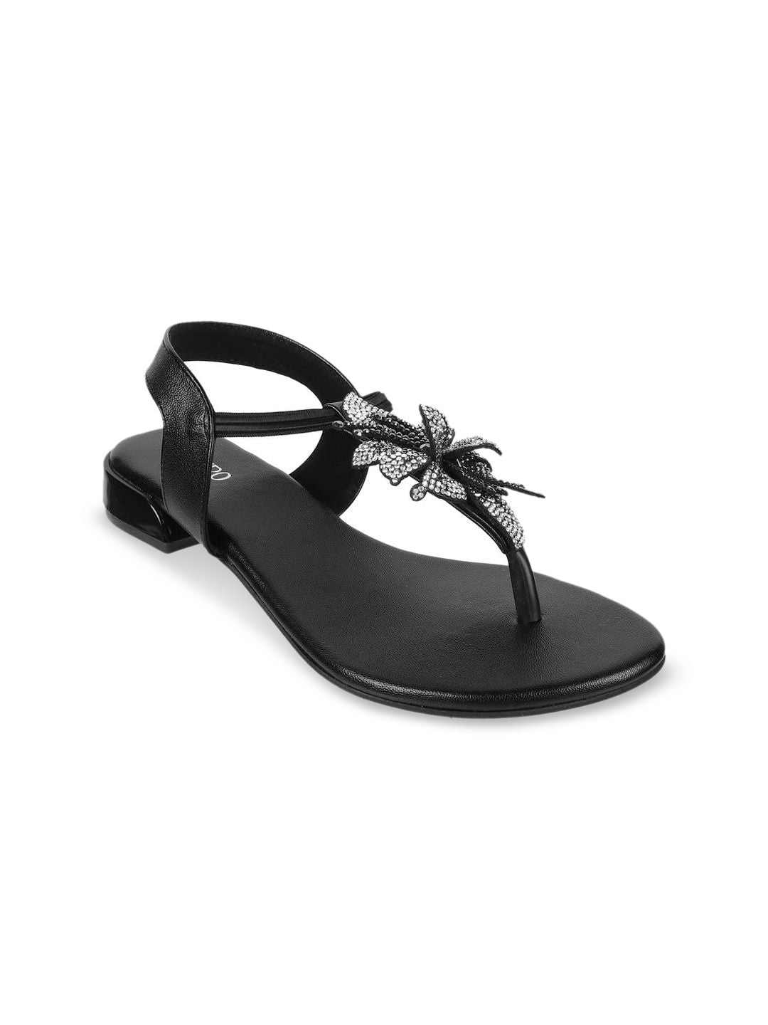 Metro Women Party Open Toe Flats