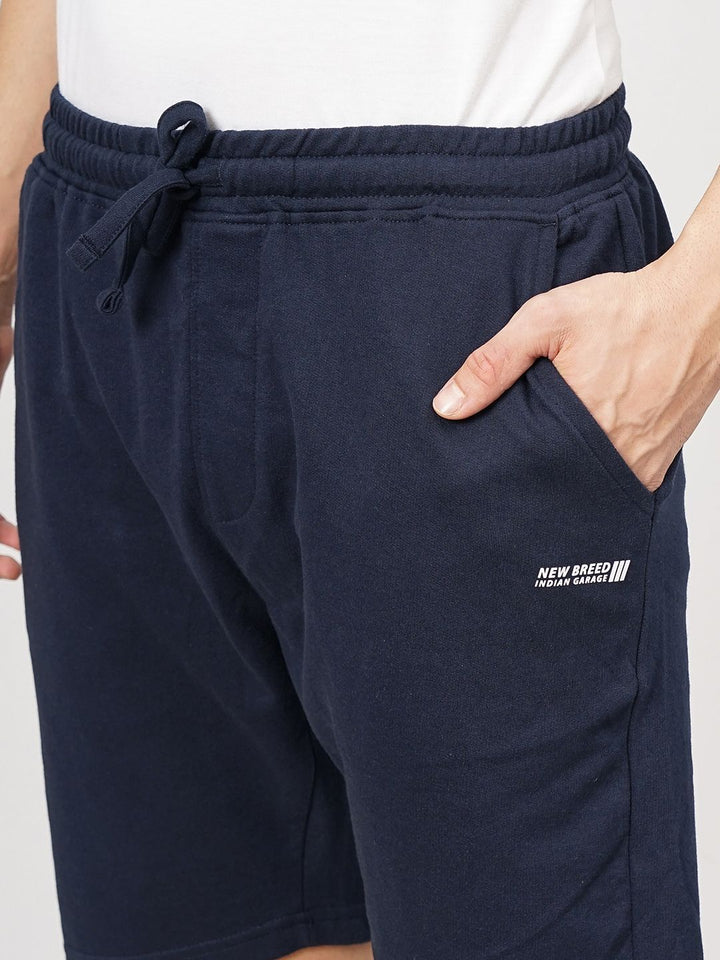 The Indian Garage Co Men Slim Fit Regular Shorts