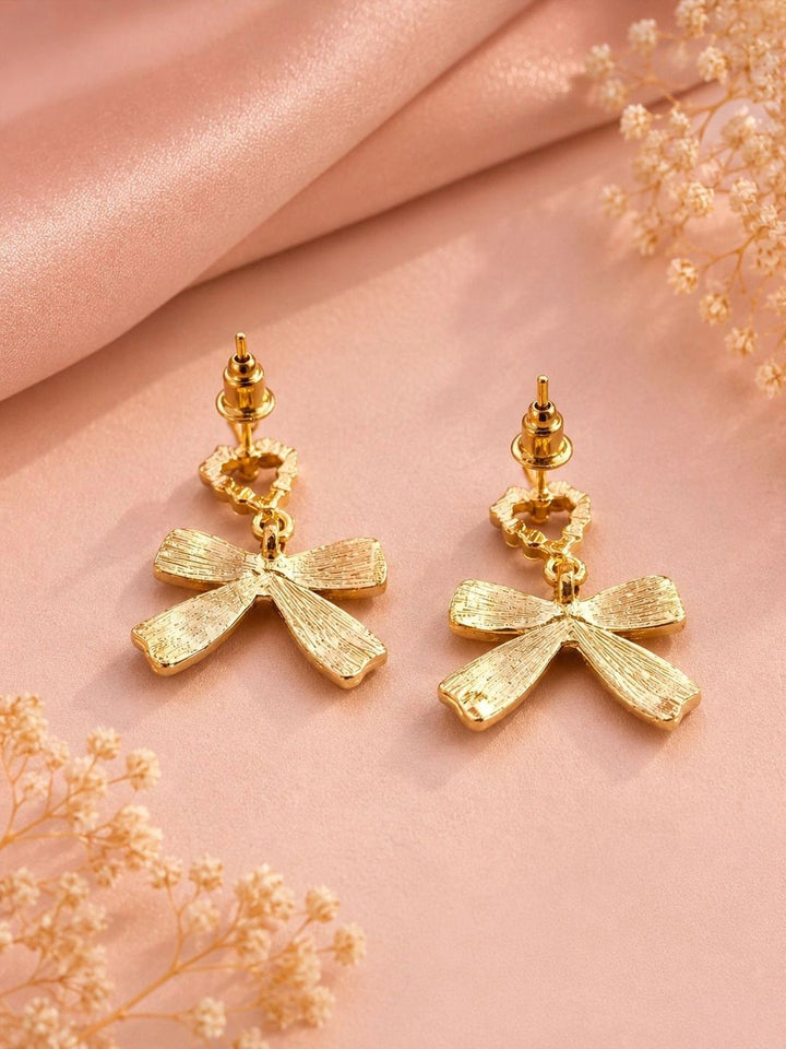 VOGUE PANASH Heart Shaped Drop Earrings