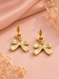 VOGUE PANASH Heart Shaped Drop Earrings