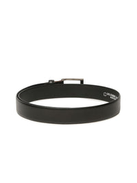 Teakwood Leathers Men Textured Leather Belt