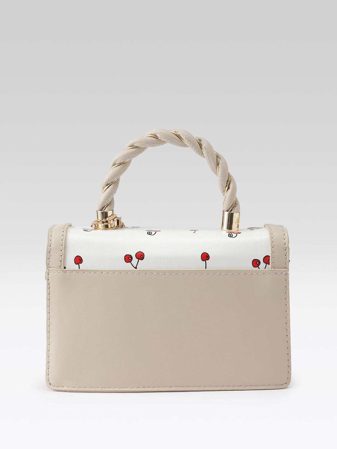 DressBerry Graphic Printed Structured Satchel Bag
