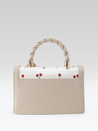 DressBerry Graphic Printed Structured Satchel Bag