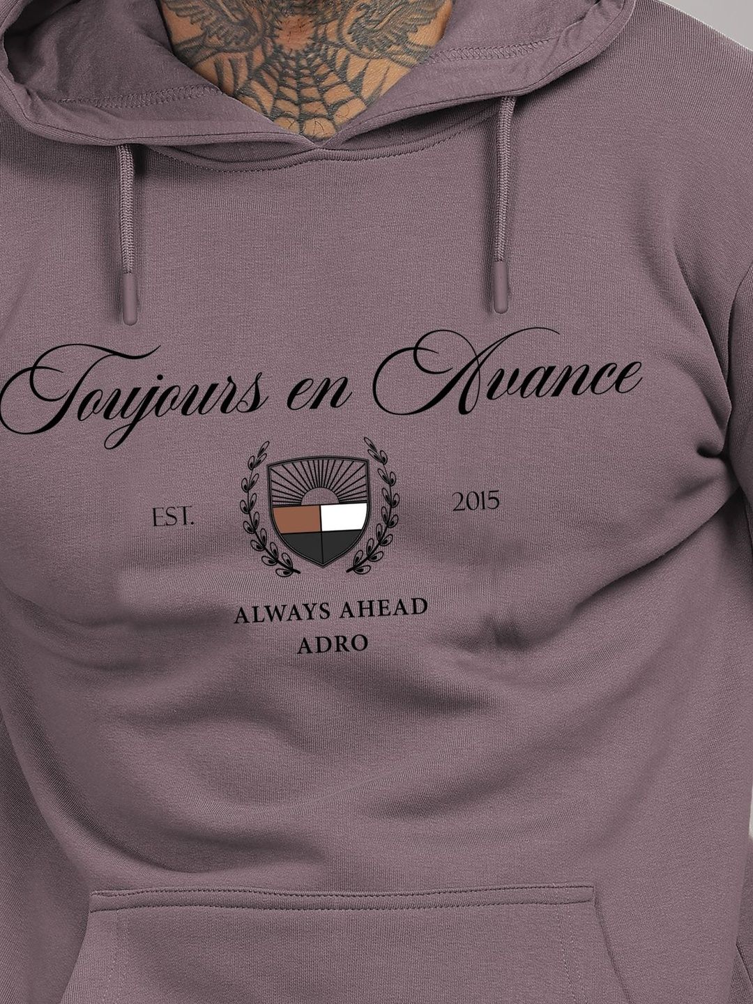 Pullover Berkait Bercetak ADRO