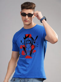ADRO Men Typography Printed Pockets T-shirt