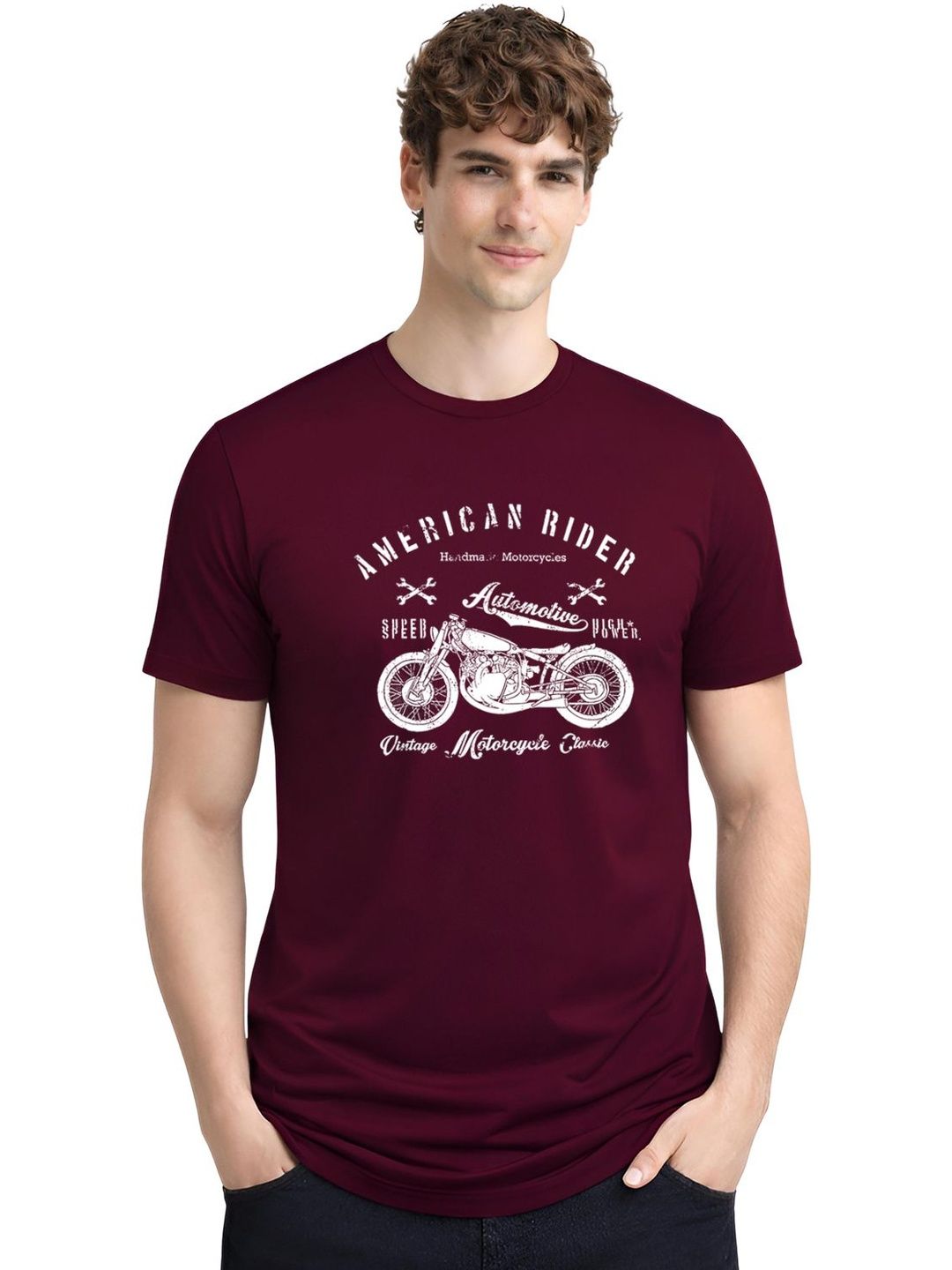 ADRO Men Printed T-shirt
