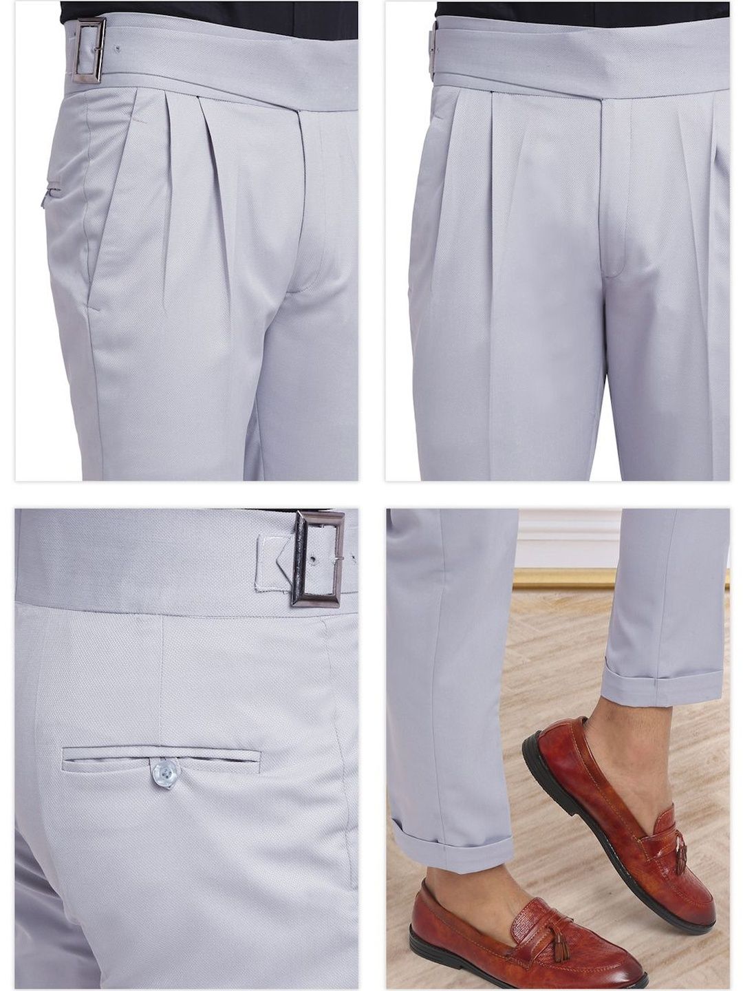 Moda Rapido Men Slim Fit Easy Wash Trousers