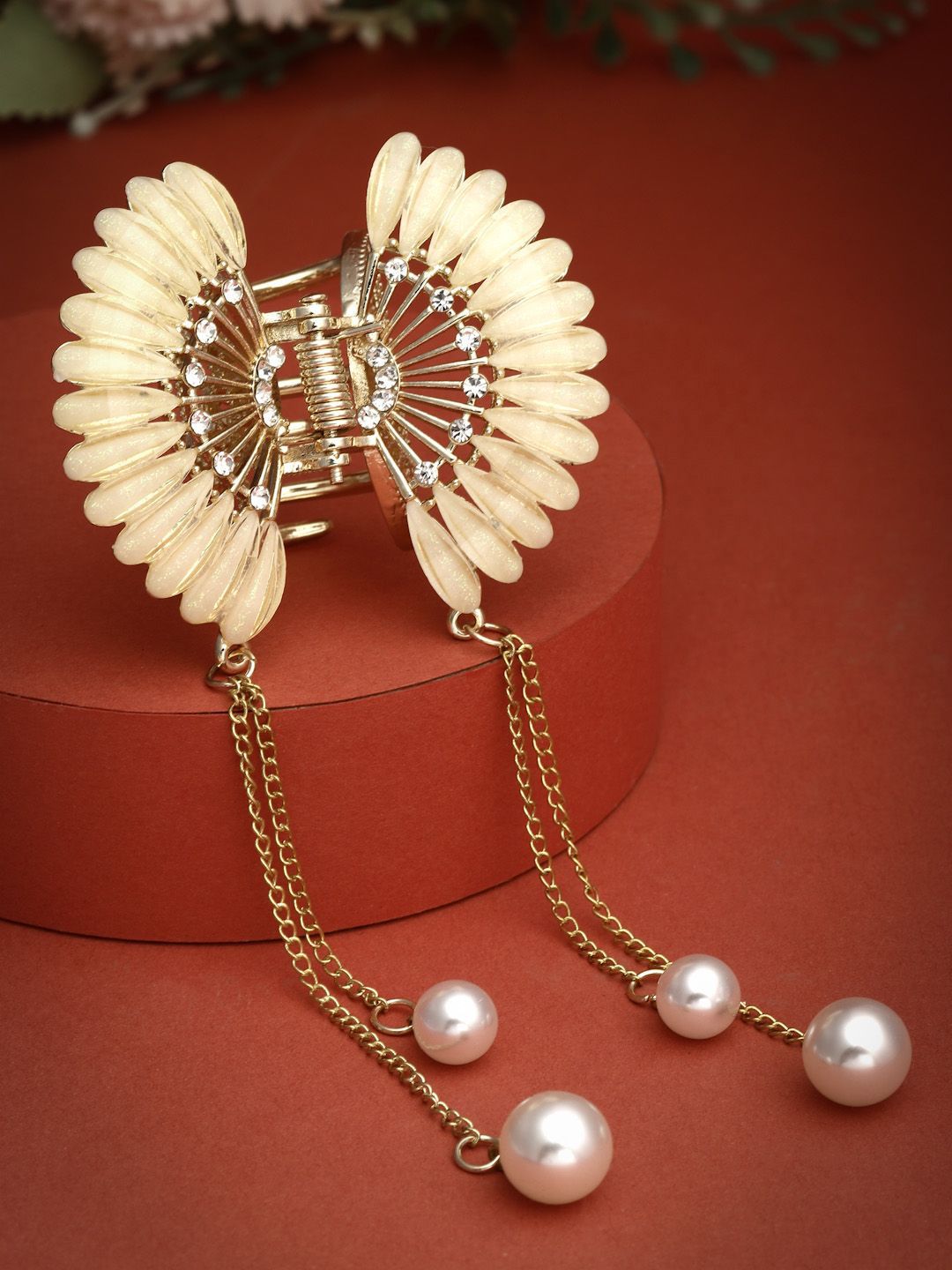 PANASH Women Embellished Claw Clip