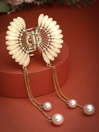 PANASH Women Embellished Claw Clip