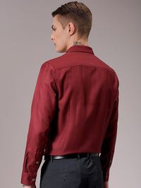 The Indian Garage Co. X Luxe Men Spread Collar Multi Striped Slim Fit Formal Shirt