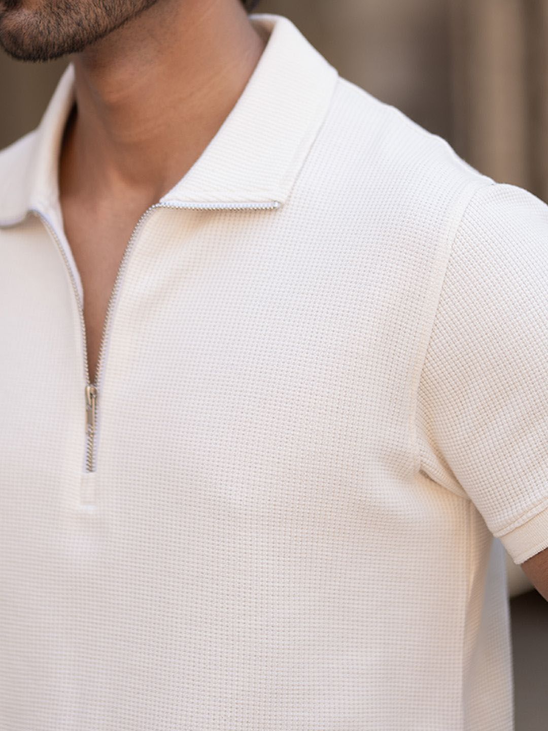 Powerlook Men Polo Collar T-shirt