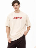 ADRO Men Printed Drop-Shoulder Sleeves T-shirt