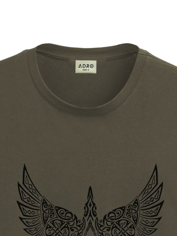 ADRO Men Printed T-shirt