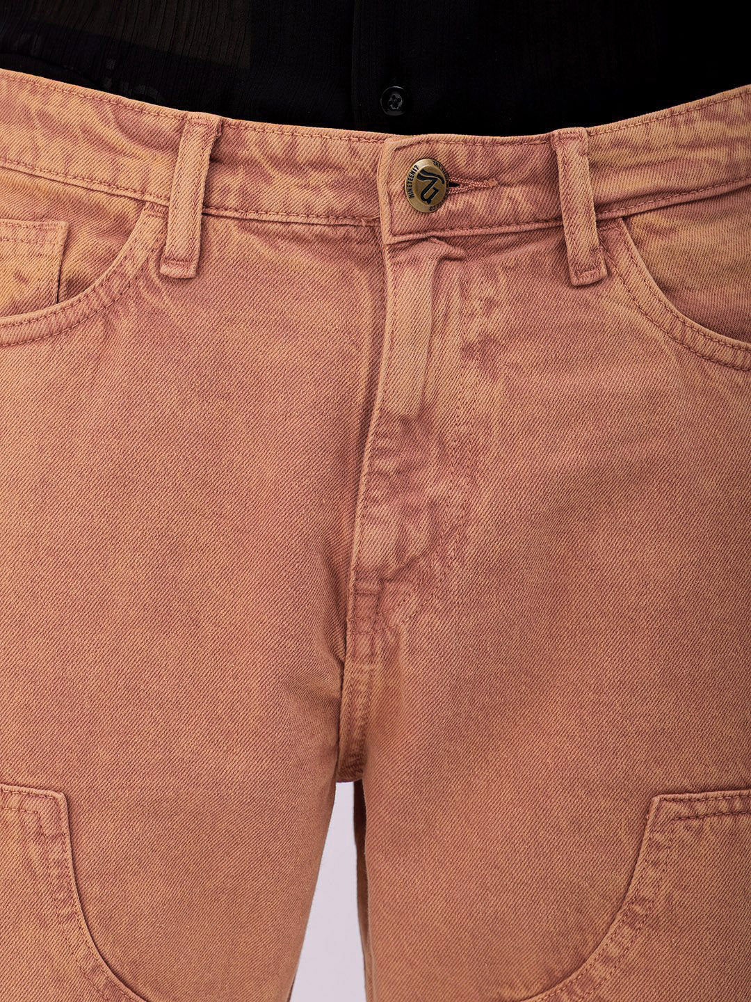 The Indian Garage Co Men Relaxed Fit Pure Cotton Jeans