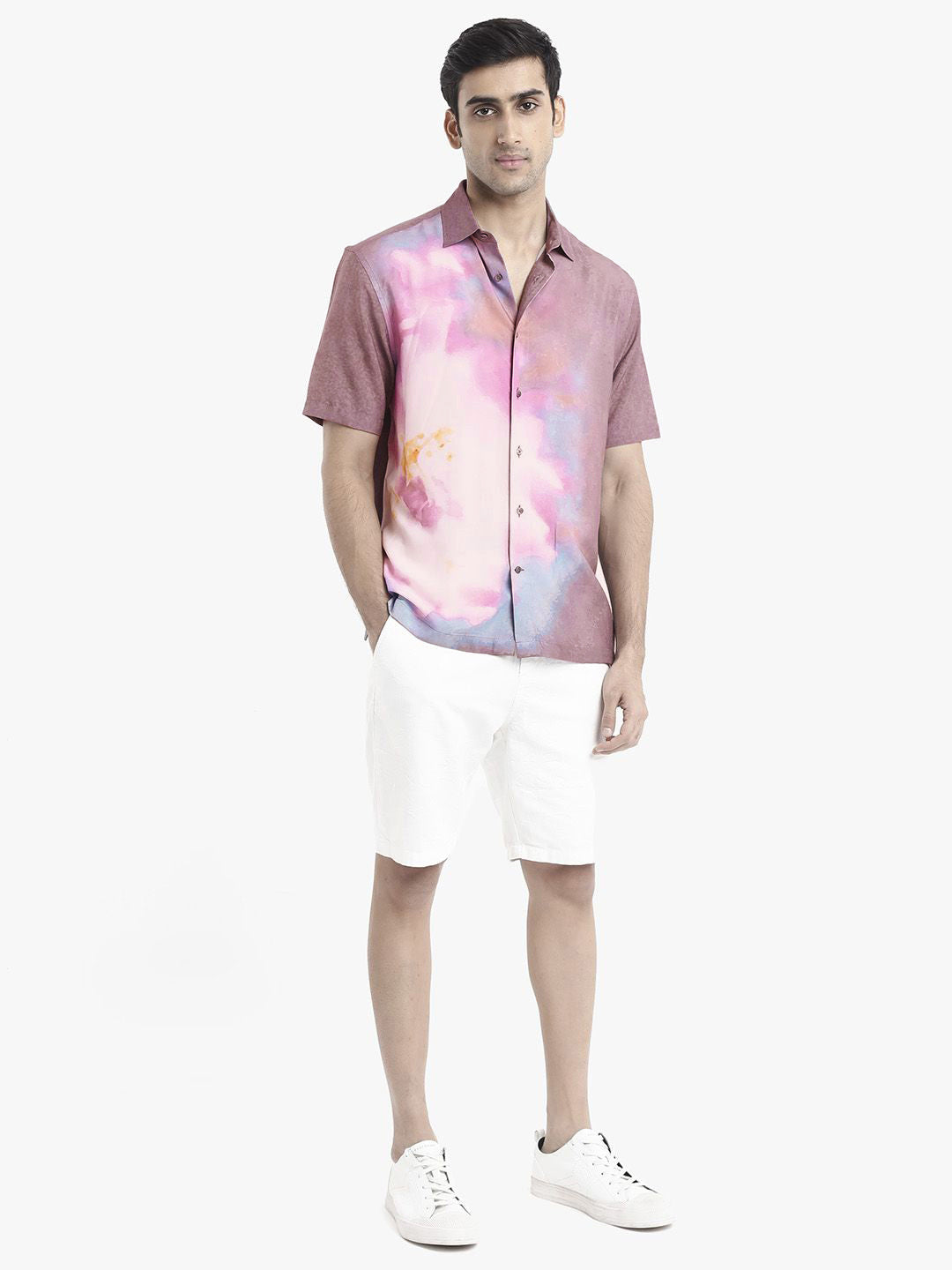 RARE RABBIT Men Comfort Boxy Casual Shirt