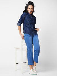 SPYKAR Women Pure Cotton Casual Shirt
