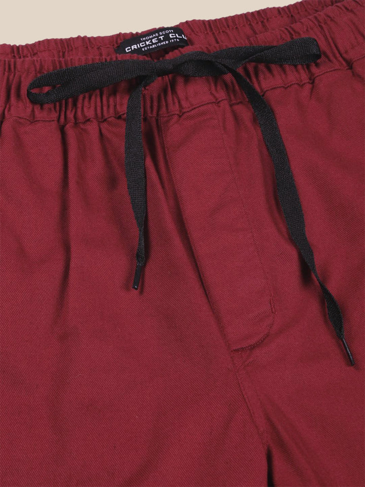 Thomas Scott Men Regular Fit Classic Easy Wash Mid-Rise Woven Joggers