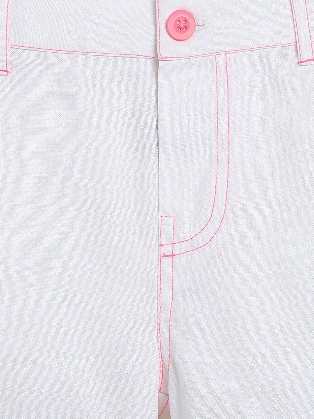 Nauti Nati Boys Blue & White Striped Pure Cotton Shirt with Shorts