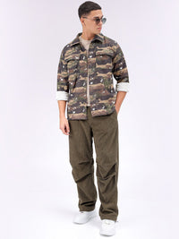 The Indian Garage Co Men Cutaway Collar Abstract Printed Casual Shirt