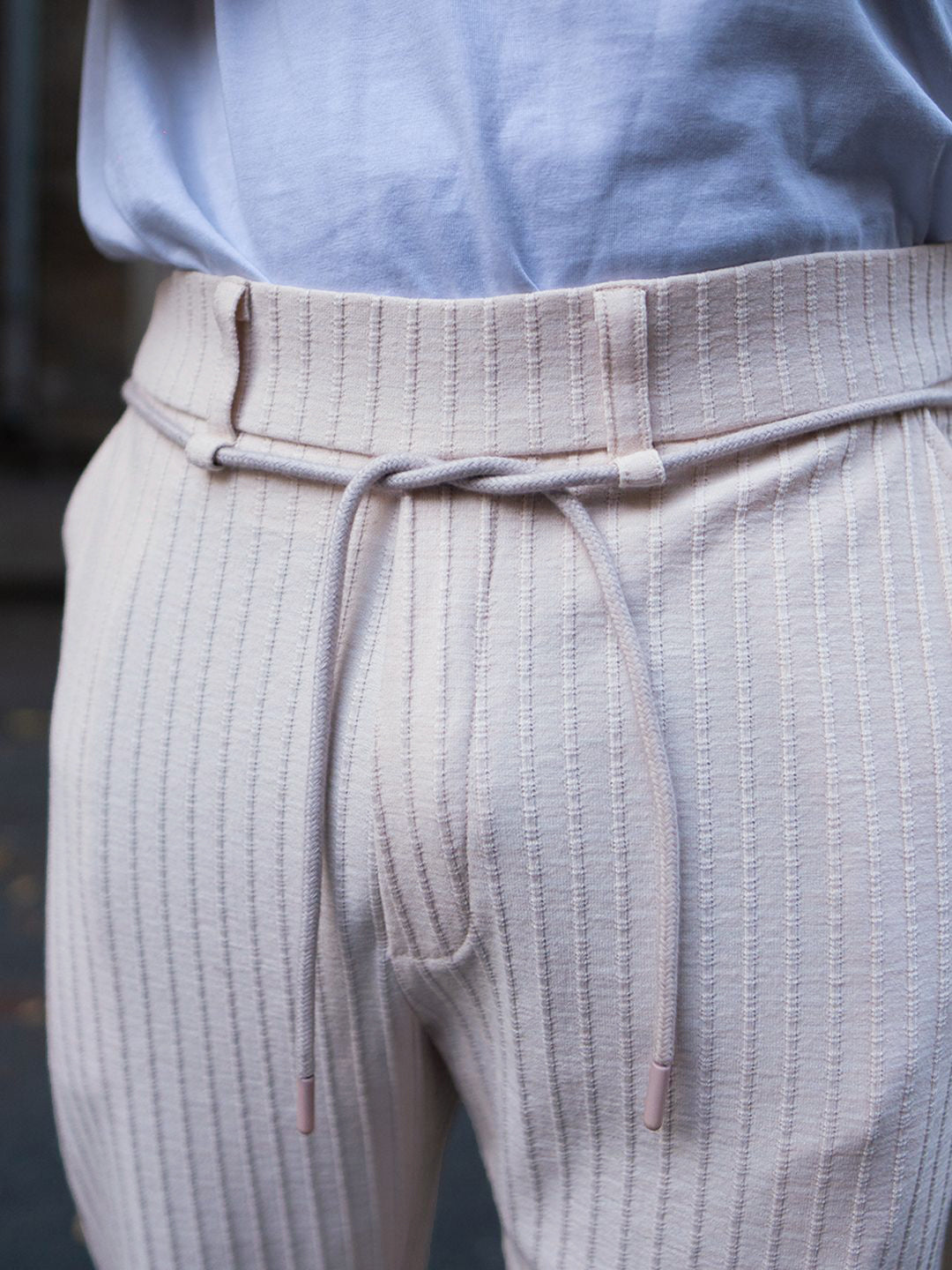 Powerlook Men Light Fawn Crushed Regular Fit Track Pant