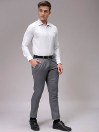 The Indian Garage Co. X Luxe Men Slim Fit Opaque Checked Formal Shirt