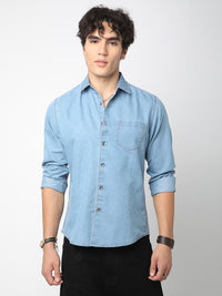VASTRADO Men Classic Slim Fit Opaque Casual Shirt