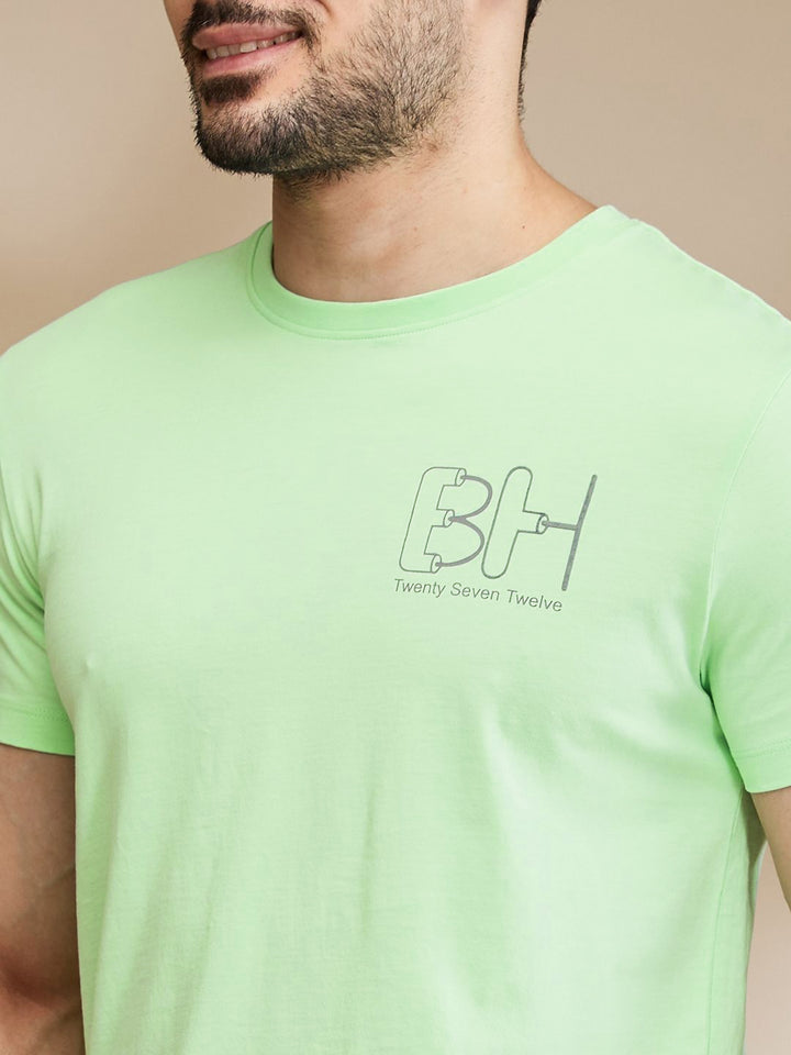 Being Human Men Typography Pockets T-shirt