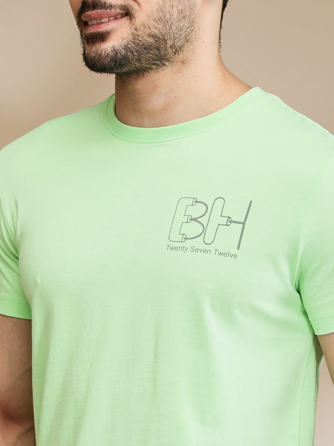 Being Human Men Typography Pockets T-shirt