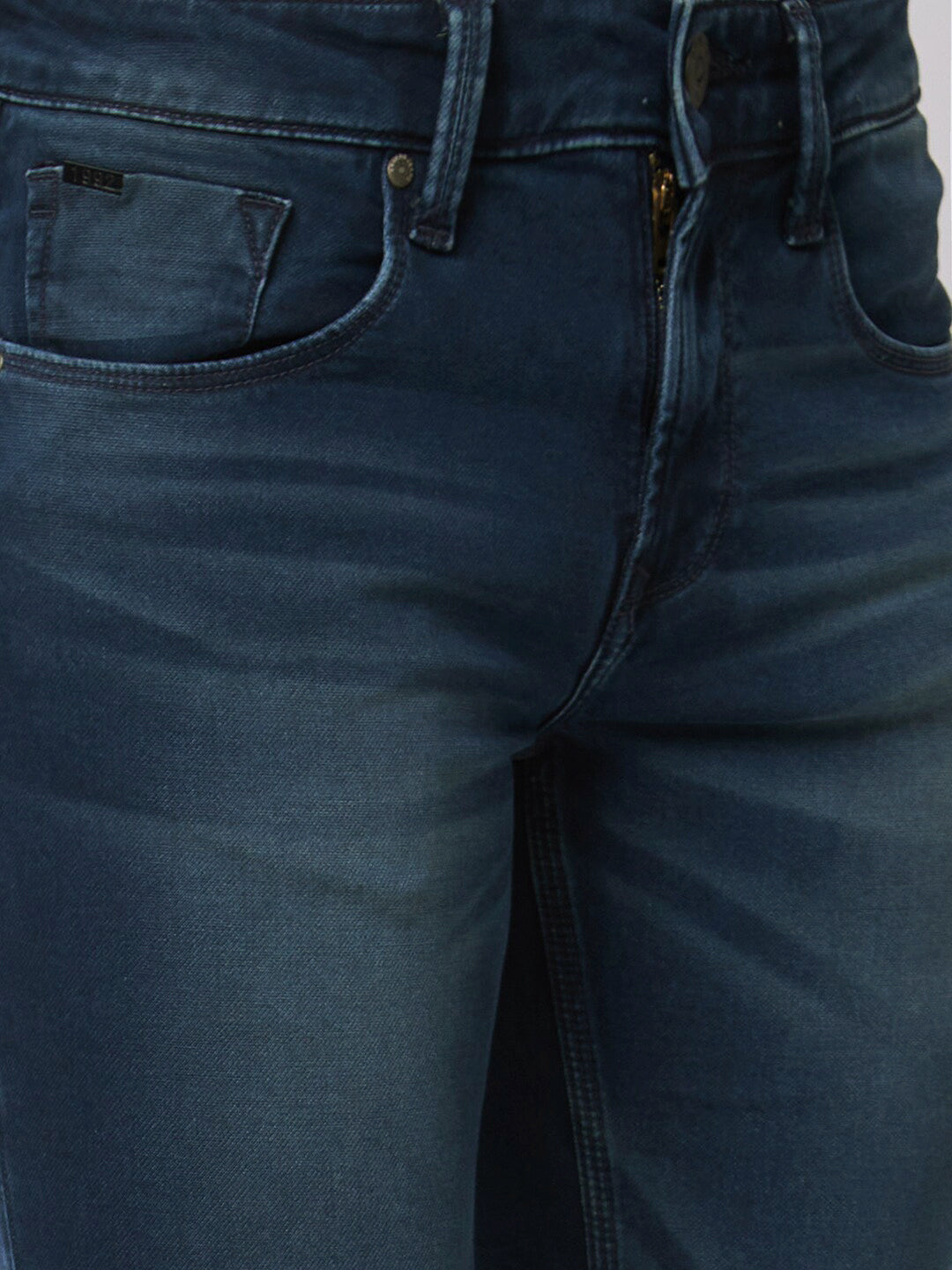 SPYKAR Men Skinny Fit Low-Rise Light Fade Stretchable Jeans