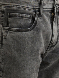 Being Human Men Slim Fit Low Distress Heavy Fade Jeans