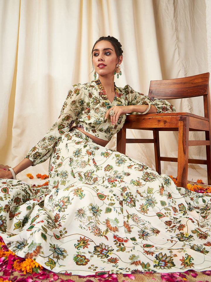 Shae by SASSAFRAS Printed Ready to Wear Lehenga & Choli