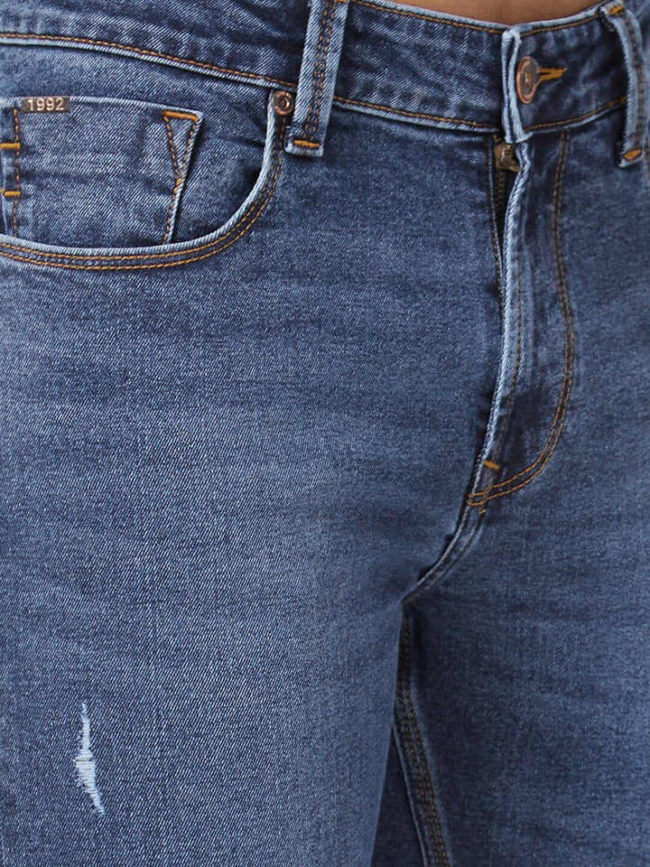 SPYKAR Men Mid-Rise Kano Slim Fit Stretchable Jeans