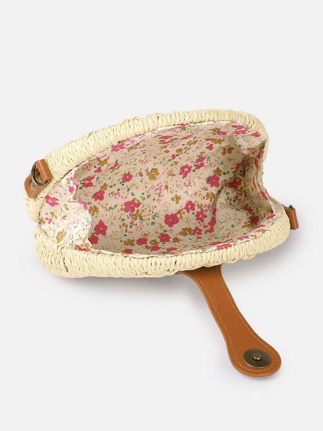 DressBerry Self Design Structured Sling Bag