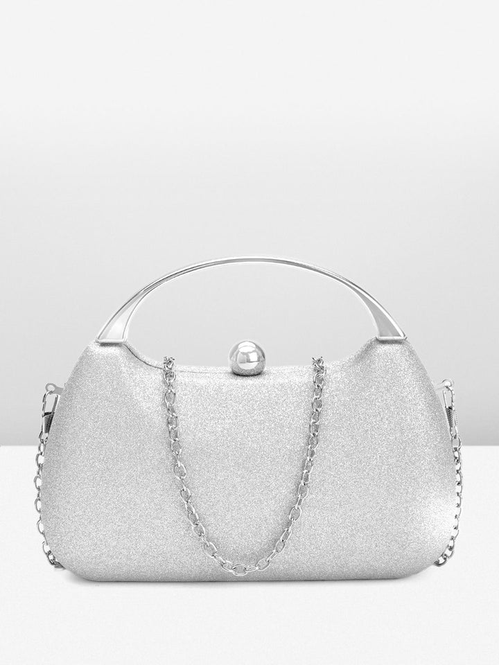 Lino Perros Shimmer Detail Party Box Clutch