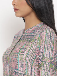 W Women Striped Kurta
