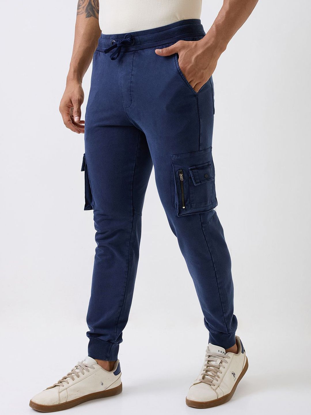 SPYKAR Men Straight-Fit Joggers