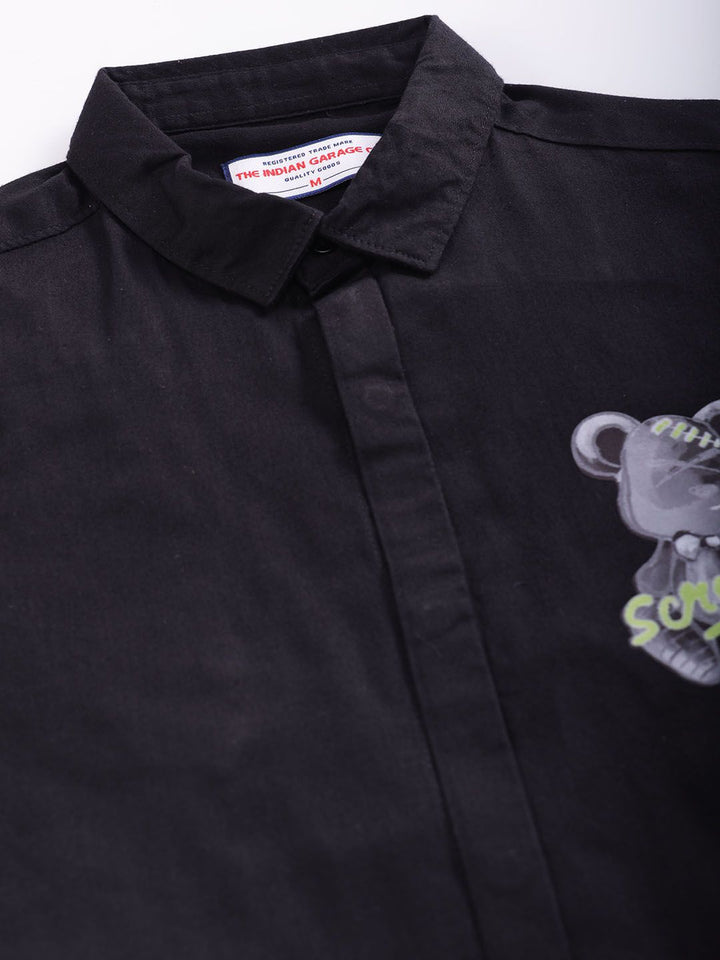 The Indian Garage Co Cotton Slim Fit Opaque Casual Shirt