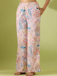 SANSKRUTIHOMES Ethnic Motifs Printed Pure Cotton Night suit