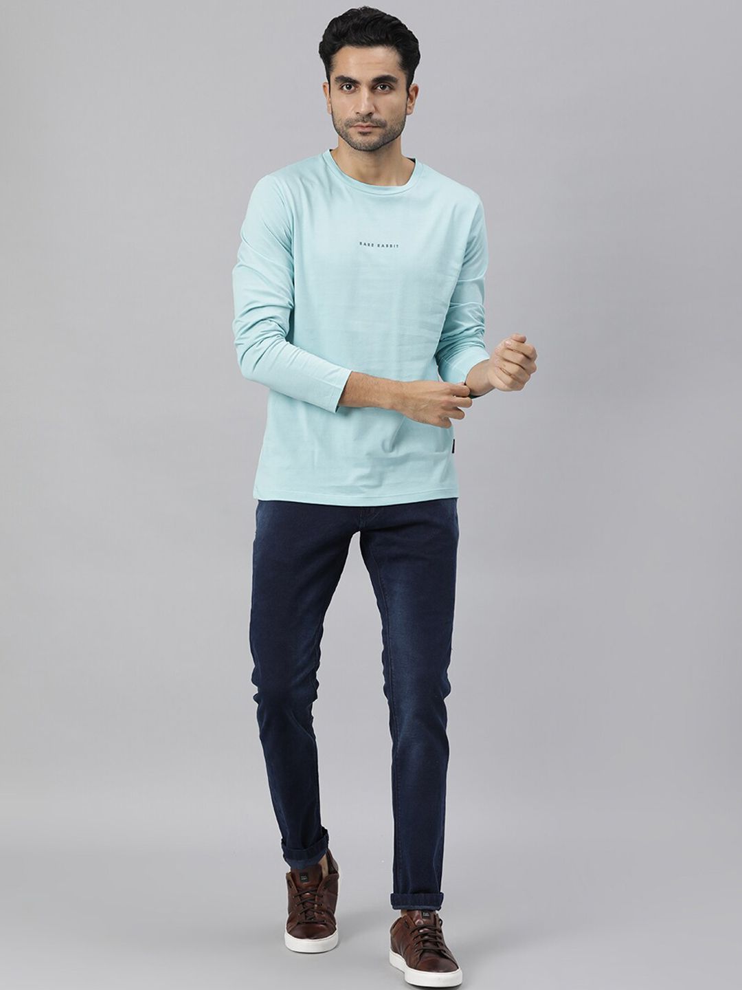 Lelaki Arnab Langka Repp Slim Fit