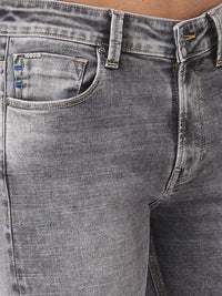 SPYKAR Men Mid-Rise Kano Skinny Fit Heavy Fade Stretchable Jeans