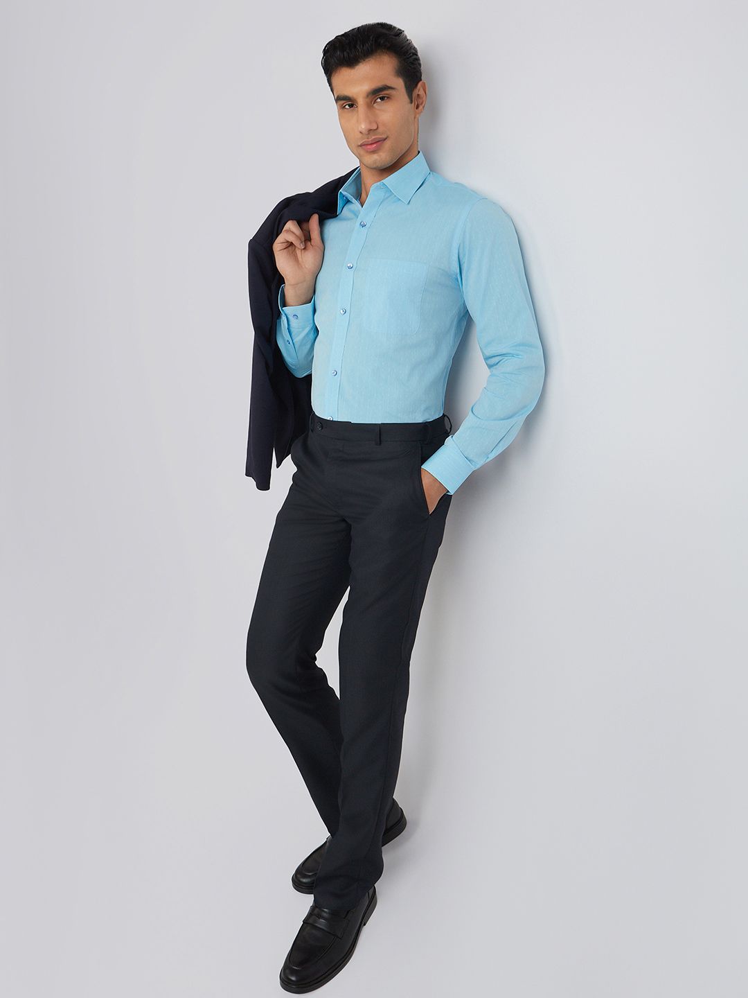 Raymond Slim Fit Pure Cotton Formal Shirt