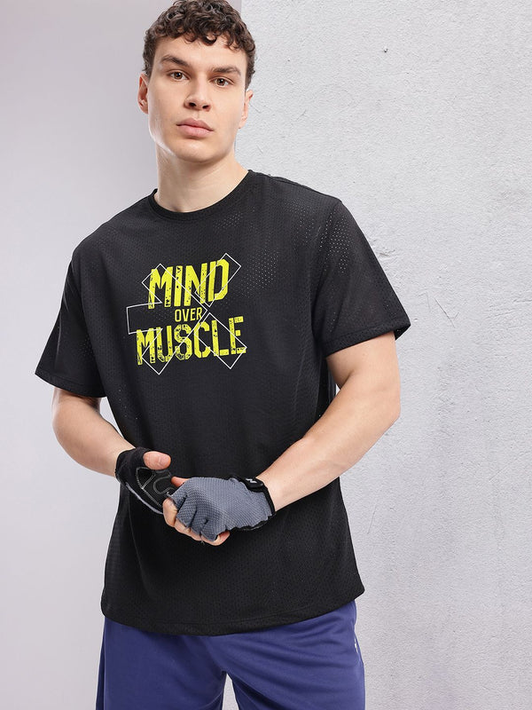 HRX by Hrithik Roshan Rapid-Dry Printed Training T-shirt