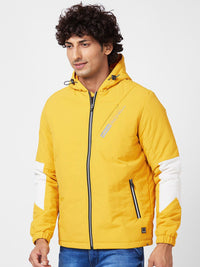 SPYKAR Hooded Zip Detail Tailored Jacket