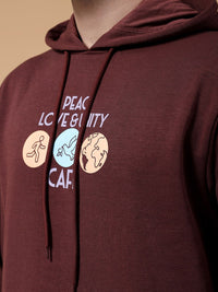 Pullover Bercetak Grafik Garasi India