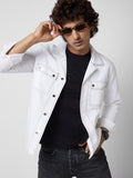 VASTRADO Classic Slim Fit Cuban Collar Casual Shacket