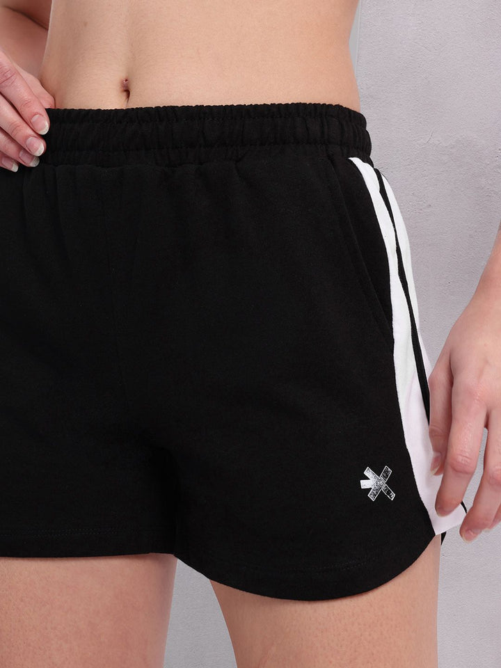 HRX by Hrithik Roshan Women Side Striped Training Shorts